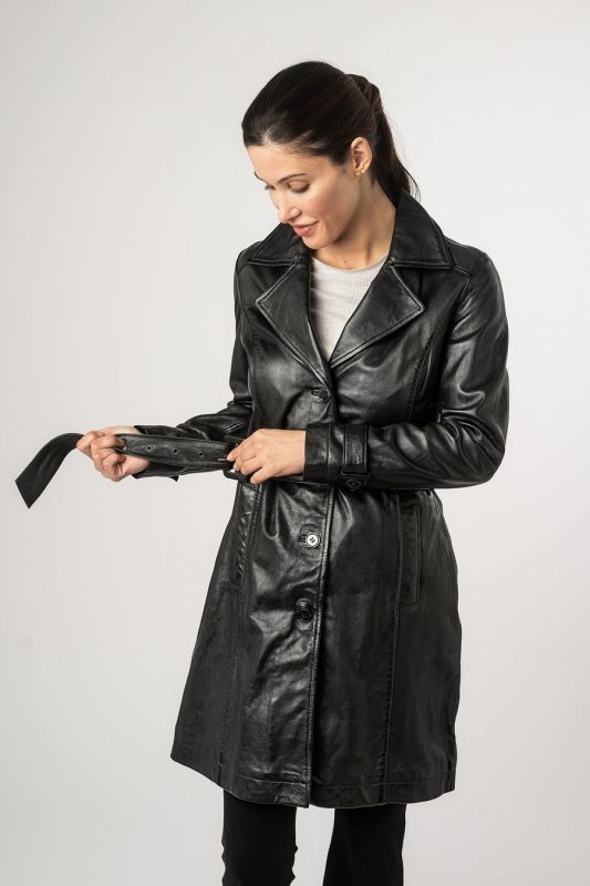 Leather jacket MAURITIUS 1102-0017-black