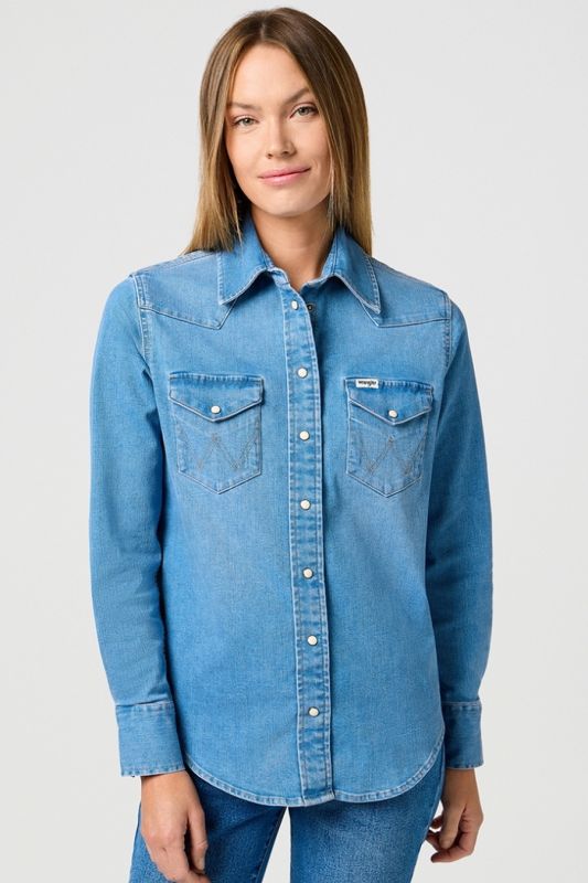 Denim shirt WRANGLER 112362327