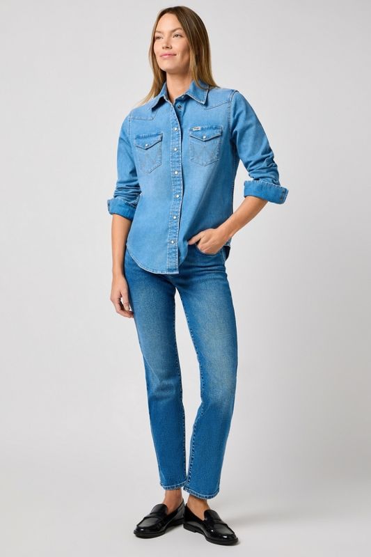 Denim shirt WRANGLER 112362327