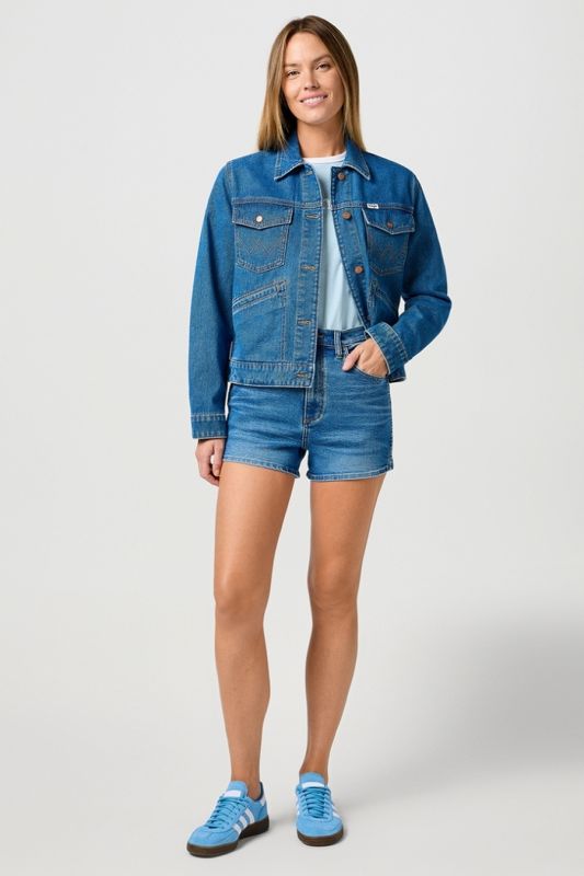 Denim shorts WRANGLER 112362362