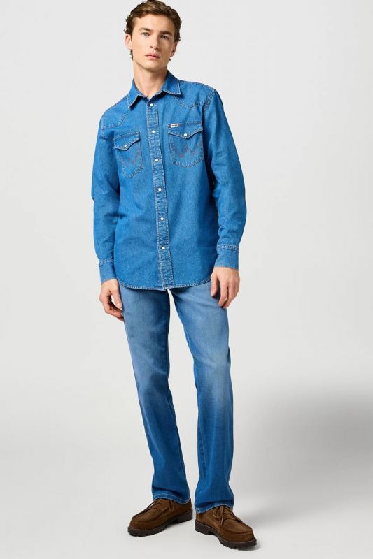 Denim shirt WRANGLER 112362373