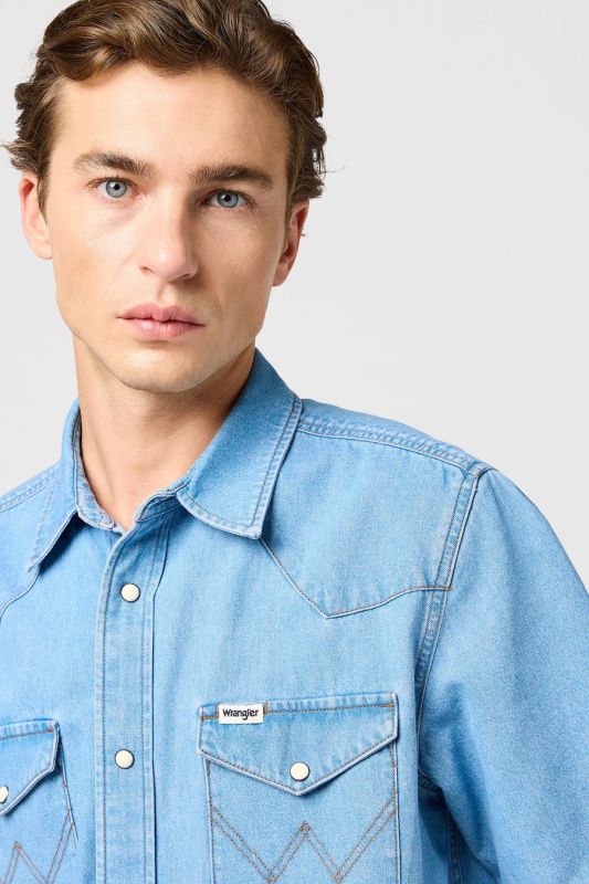 Denim shirt WRANGLER 112362375