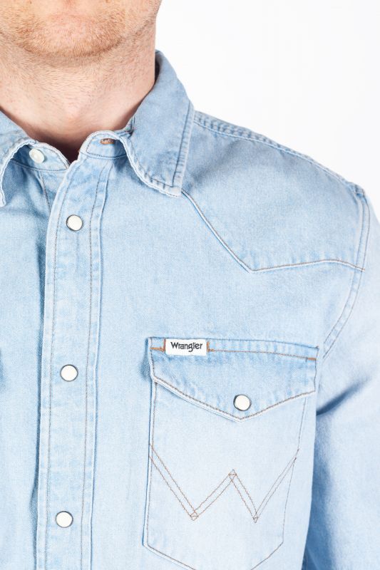 Denim shirt WRANGLER 112362745