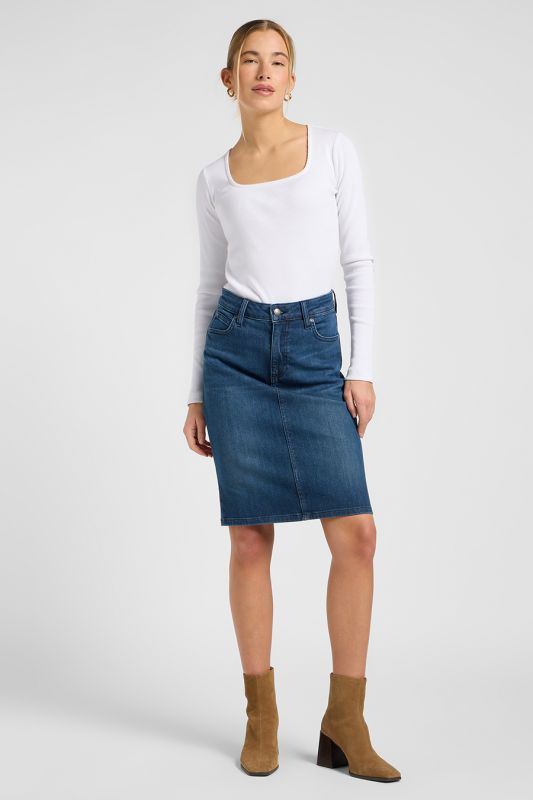 Denim skirt LEE 112370881