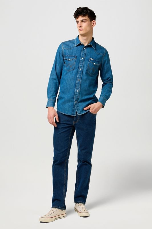 Denim shirt WRANGLER 112371572