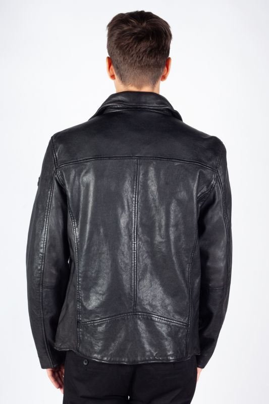Leather jacket MAURITIUS 1201-0849-black