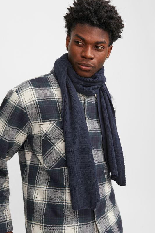 Scarf JACK & JONES 12098582-Navy-Blazer