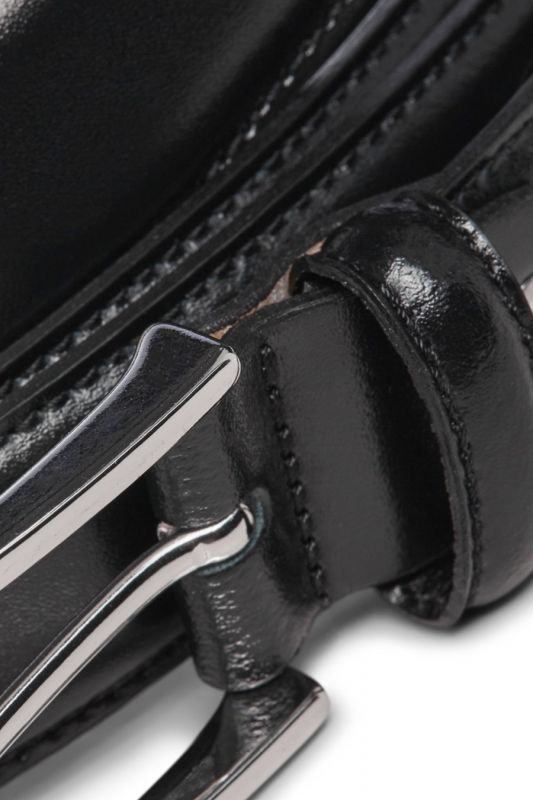 Leather belt JACK & JONES 12136795-Black