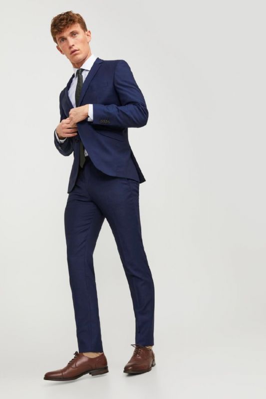 Suit trousers JACK & JONES 12141112-Dark-Navy