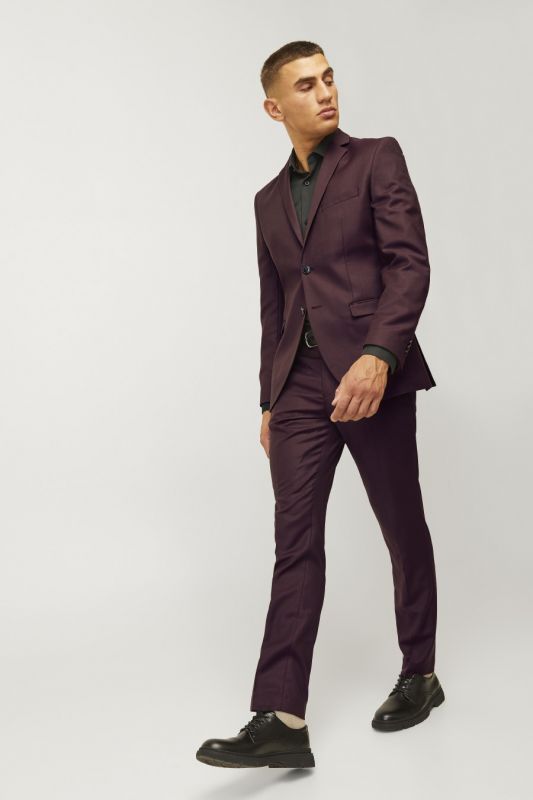 Suit trousers JACK & JONES 12141112-Winetasting