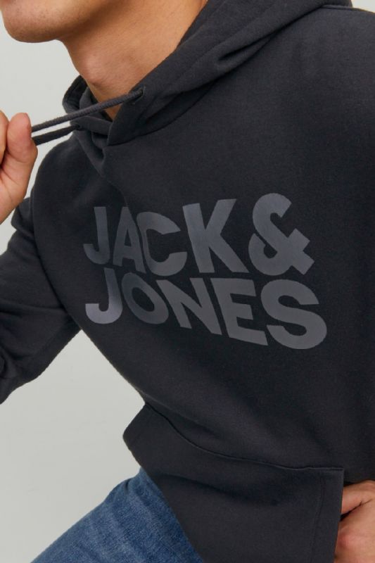 Hoodie JACK & JONES 12152840-Black-LP-WB