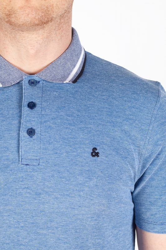 Polo shirt JACK & JONES 12175007-Blue-Depths