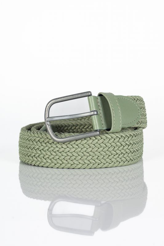 Canvas belt JACK & JONES 12209254-Oil-Green