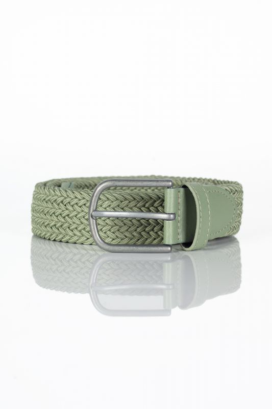 Canvas belt JACK & JONES 12209254-Oil-Green