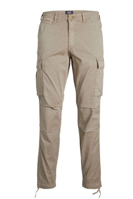 Cargo trousers JACK & JONES 12216664-Dune-SOLID