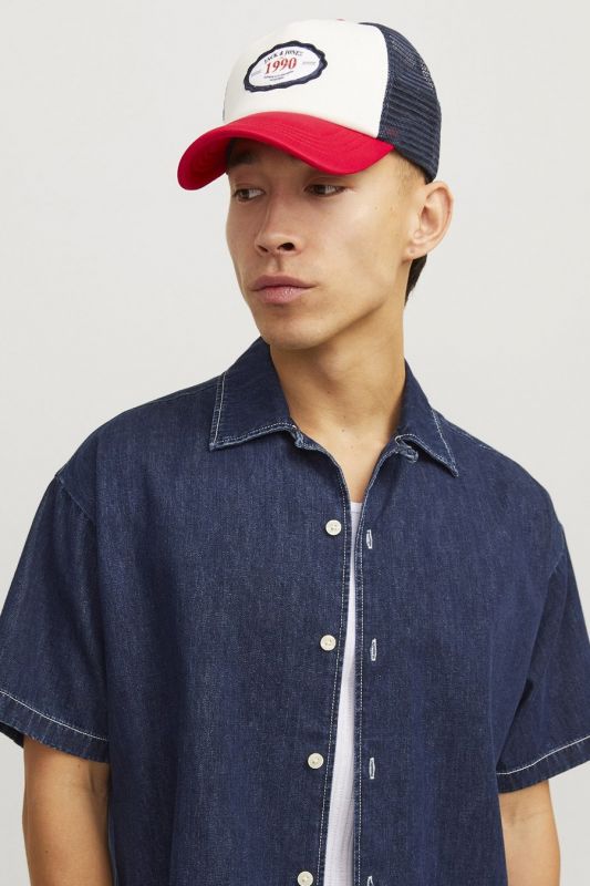 Hat JACK & JONES 12248834-True-Red