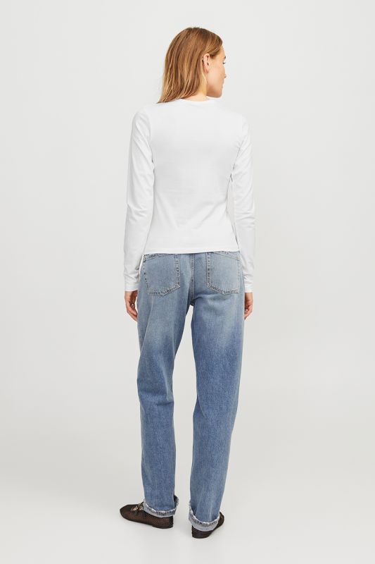 Long-sleeve T-shirt JJXX 12258414-Bright-White