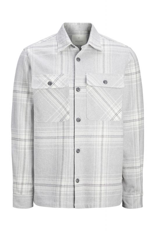 Shirt JACK & JONES 12263647-Grey-Melange