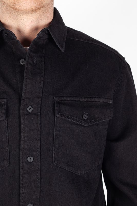 Denim shirt JACK & JONES 12275137-Black