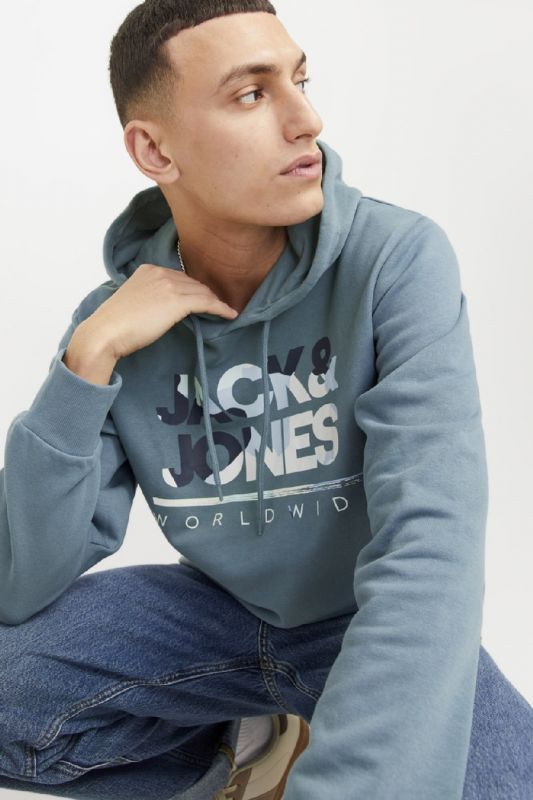 Hoodie JACK & JONES 12277619-Goblin-Blue