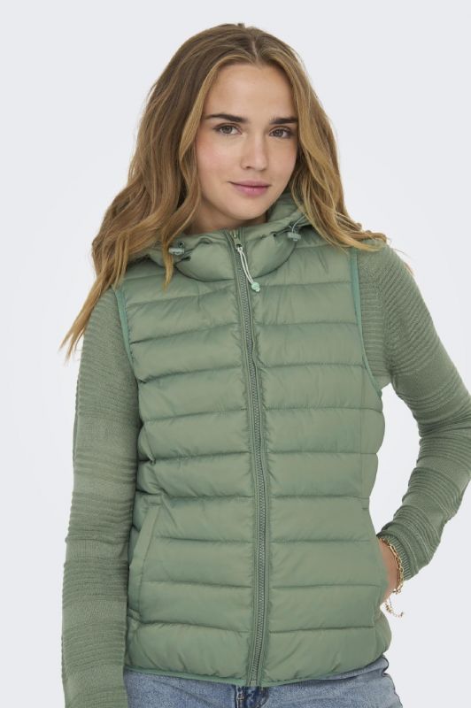 Vest ONLY 15205760-Hedge-Green