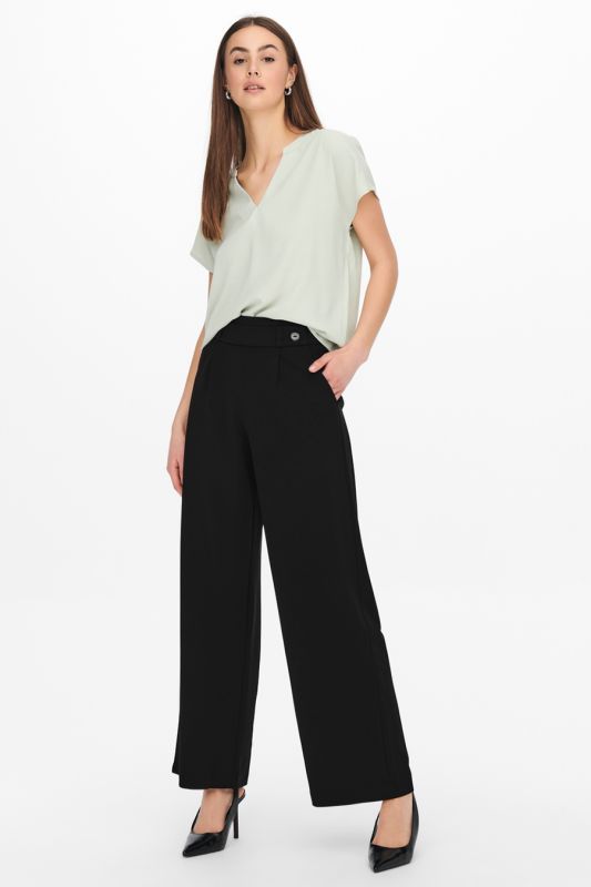 Casual Pants JACQUELINE DE YONG 15208430-Black-BLACK