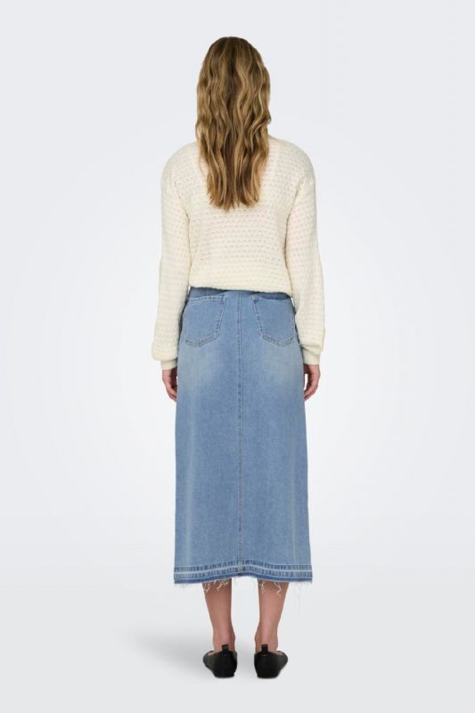 Denim skirt JACQUELINE DE YONG 15317441-Light-Blue