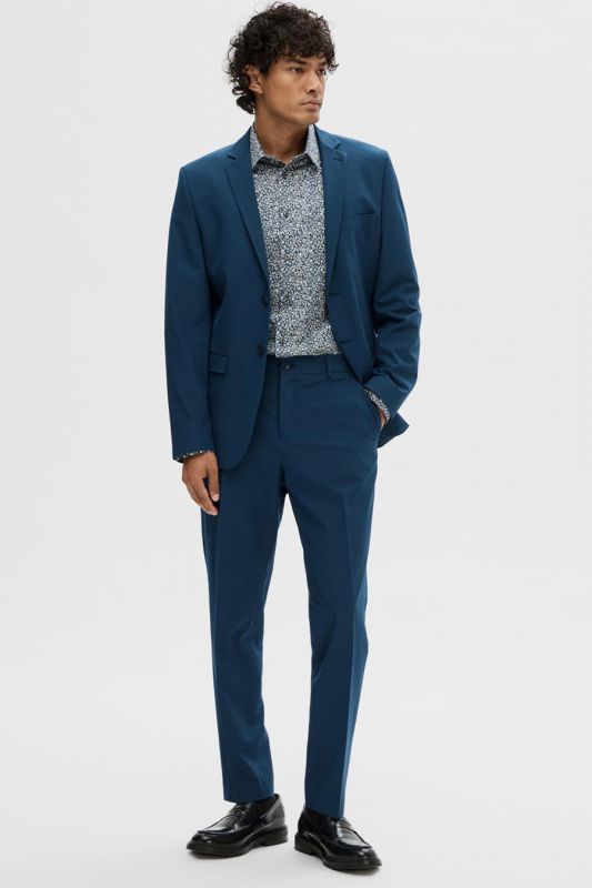 Suit trousers SELECTED 16087825-Blue-Depths