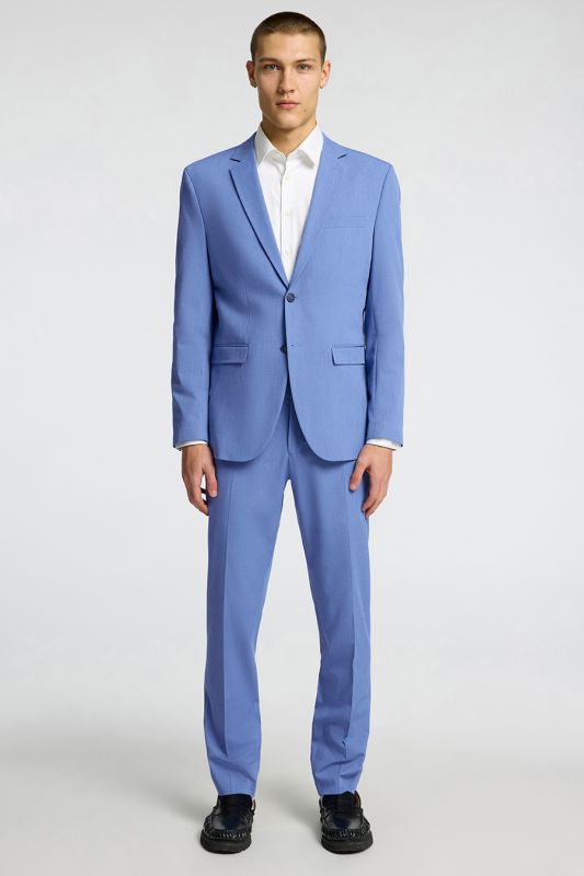 Suit trousers SELECTED 16087825-Light-Blue