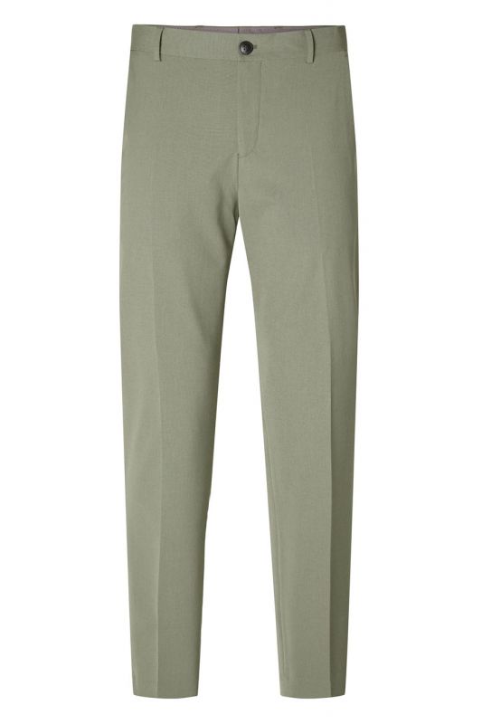 Suit trousers SELECTED 16087825-Vetiver