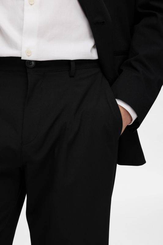 Suit trousers SELECTED 16092595-Black