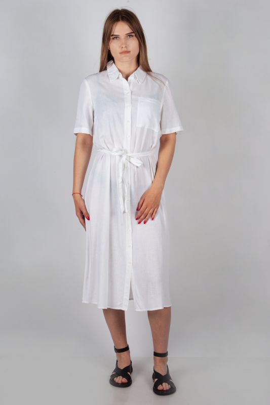 Dress PIECES 17152063-Bright-White