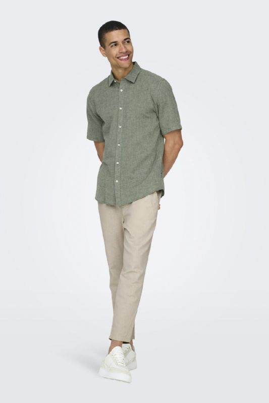 Shirt ONLY & SONS 22009885-Swamp