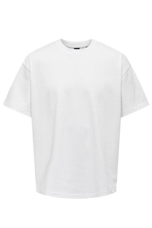 T-shirt ONLY & SONS 22027787-Bright-White