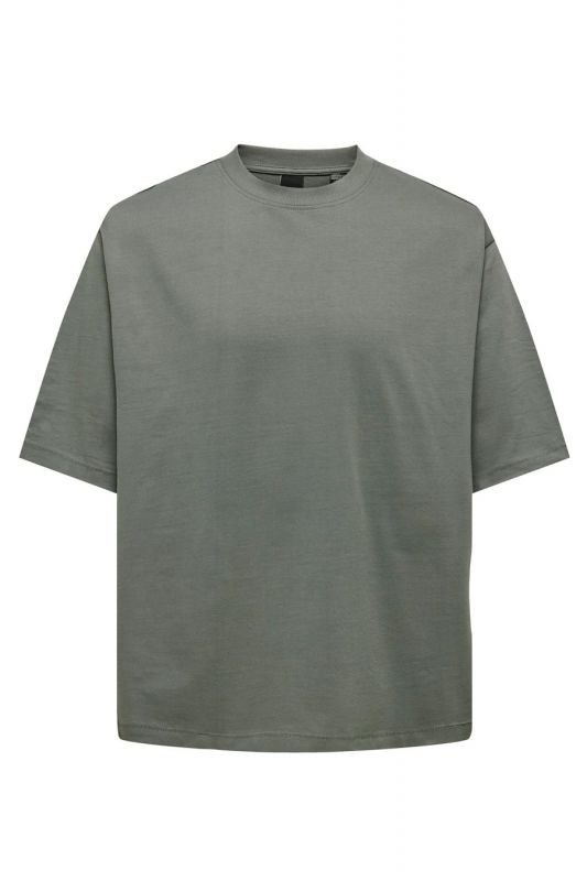 T-shirt ONLY & SONS 22027787-Castor-Gray