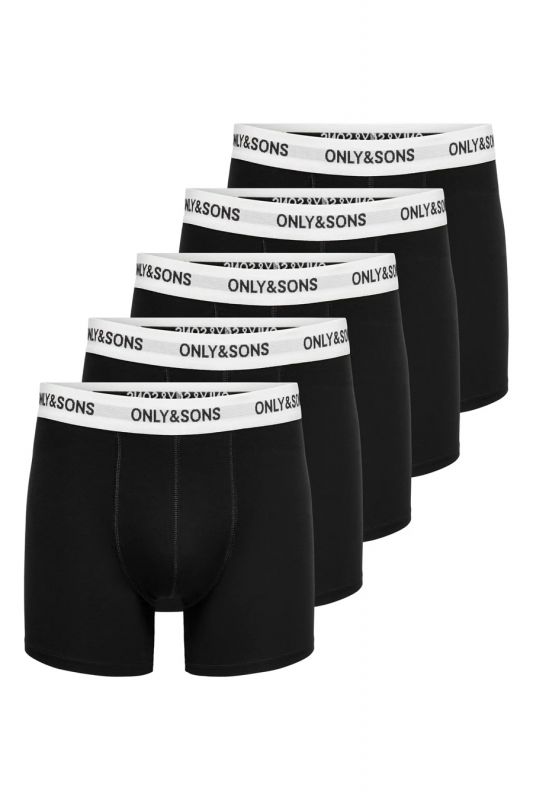 Trunks ONLY & SONS 22030385-Black-WWBL