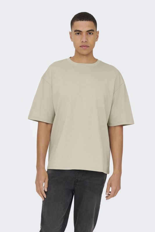 T-shirt ONLY & SONS 22031940-Silver-Lining