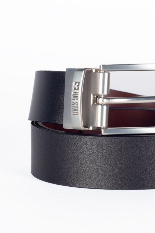 Leather belt BIG STAR 240142906