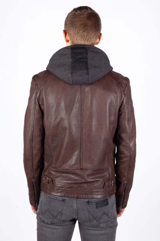 Leather jacket DEERCRAFT 3701-0117-brown