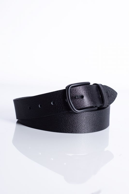 Leather belt BLK JEANS 392440-203-01