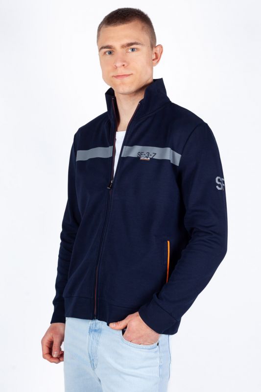 Zip up Hoodie MCL 39662-LACIVERT