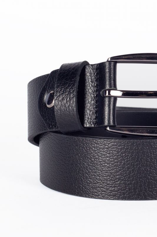 Leather belt BLK JEANS 488040-202-01