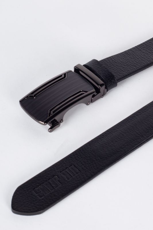 Leather belt BLK JEANS 984235-202-01