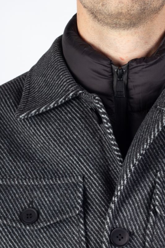 Jacket FRAPPOLI 9995-MAXI-SIYAH