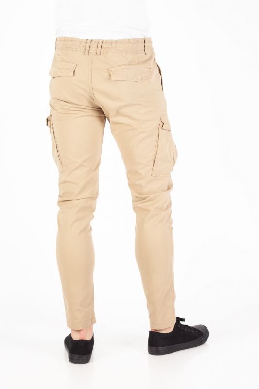 Cargo trousers KENZARRO A3013-BEIGE-3C72