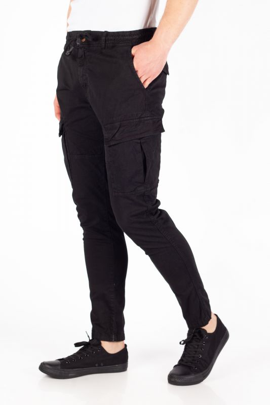 Cargo trousers KENZARRO A3013-BLACK-51