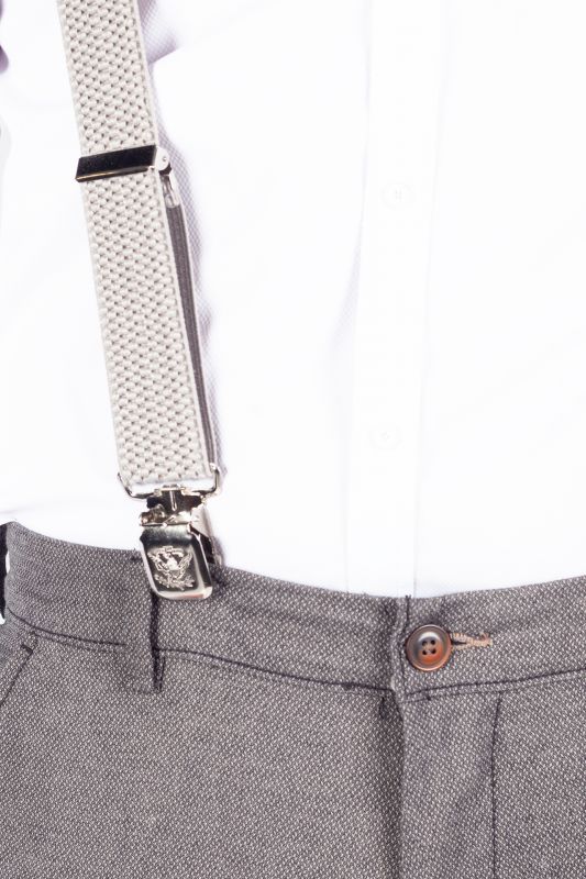 Suspenders X JEANS DJ40-003-LIGHT-GRAY