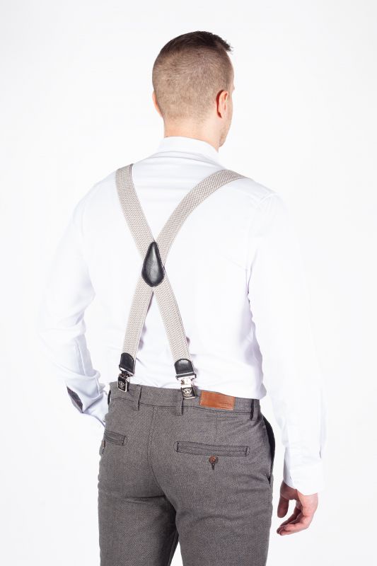 Suspenders X JEANS DJ40-003-LIGHT-GRAY