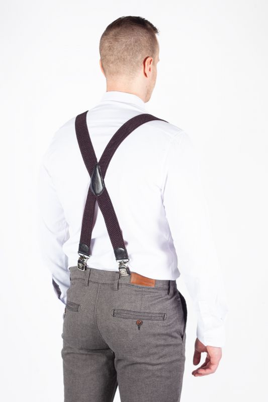 Suspenders X JEANS DJ40-011-BROWN