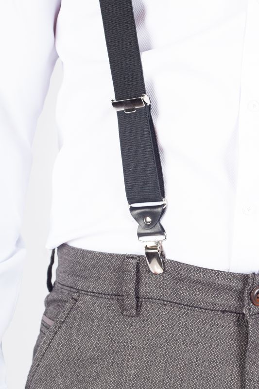 Suspenders X JEANS DYZK35-001-BLACK